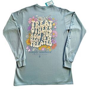 SIMPLY SOUTHERN XLarge “Treat Others How You want to be Treated” LS T-SHIRT